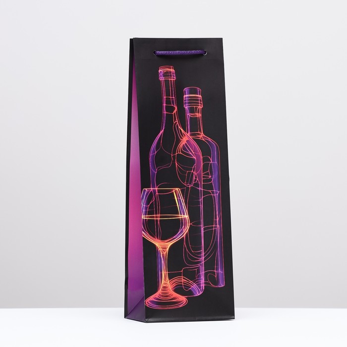 Пакет подарочный "Абстракция" 12 х 36 х 8,5см