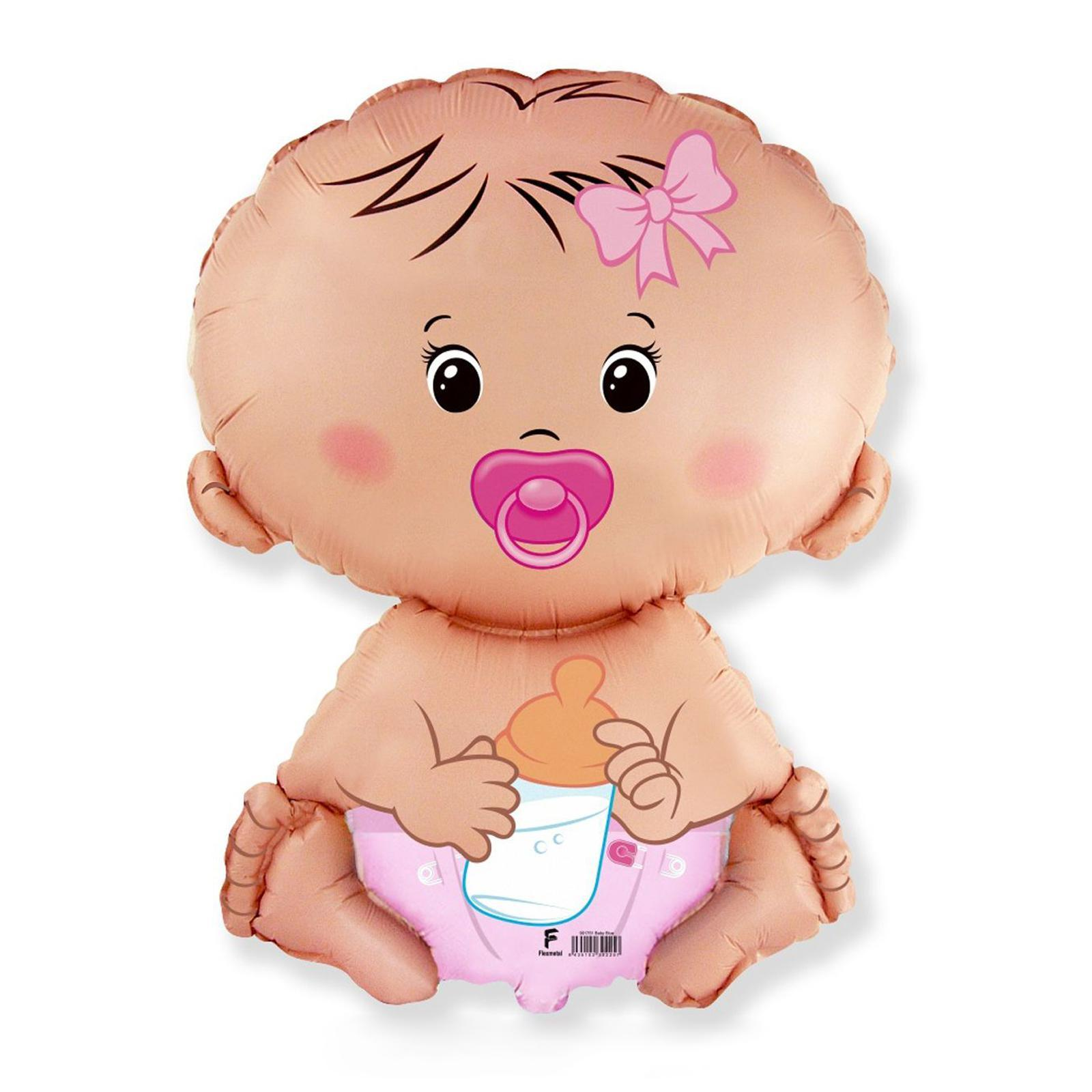 "Малыш", девочка 26" с гелием