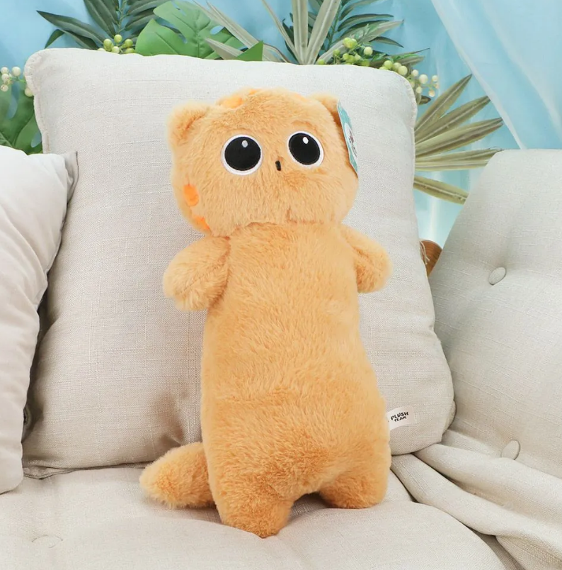 Кот Молчун, 37 см (Персиковый)