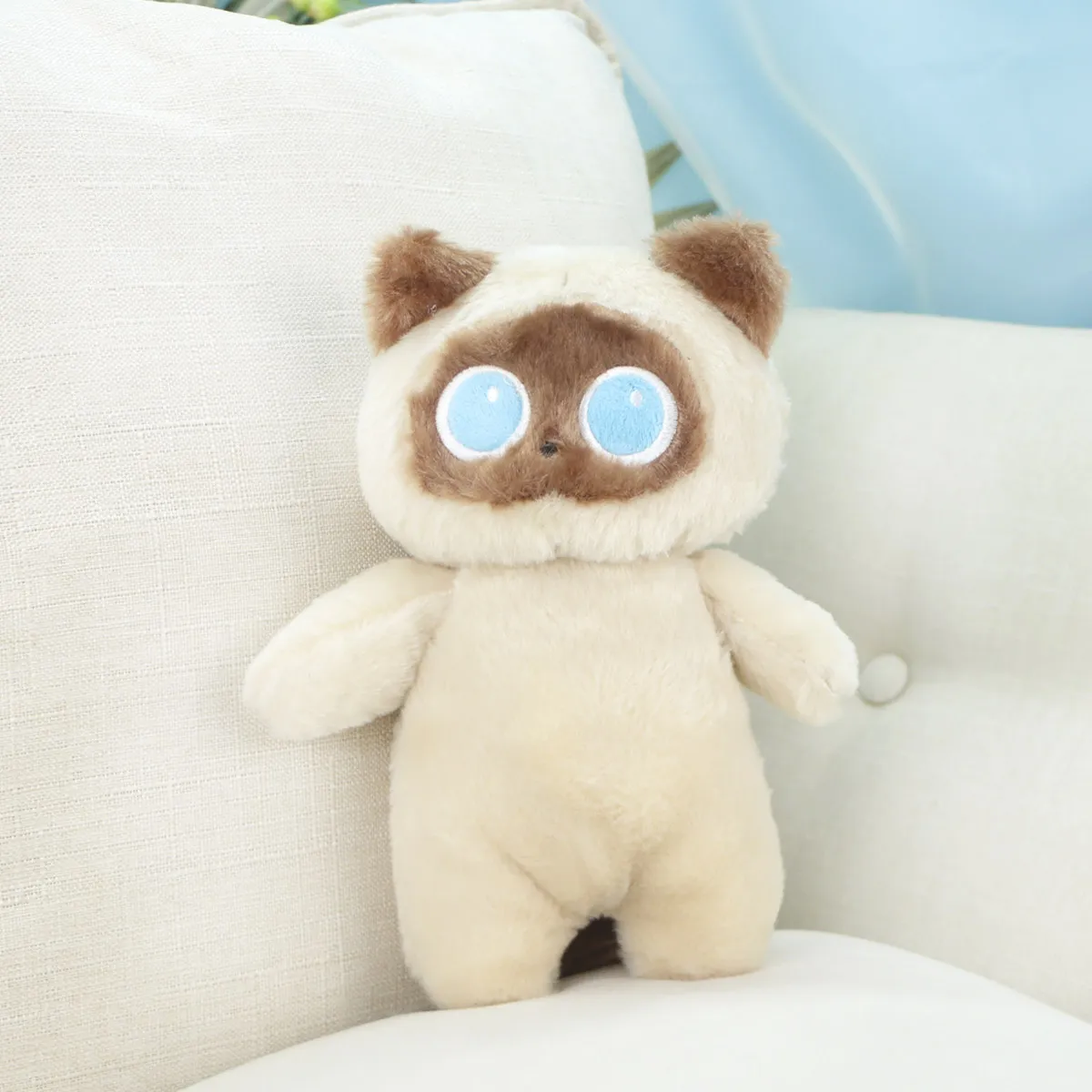 Кот Молчун, 25 см (Бежевый)