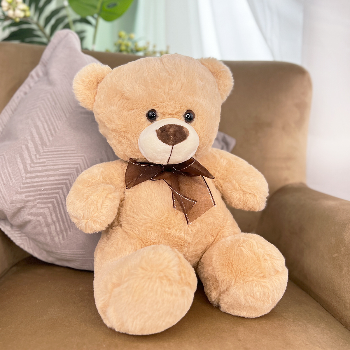 Медведь Шуня, 35 см (Бежевый)