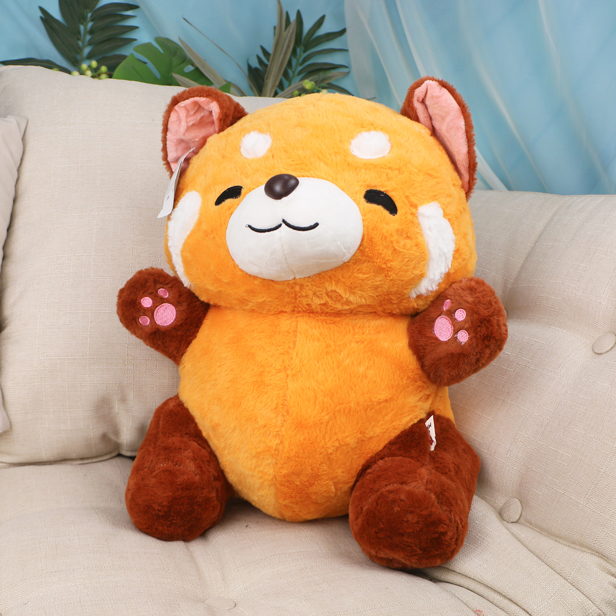 Красная панда сидячая, 45 см