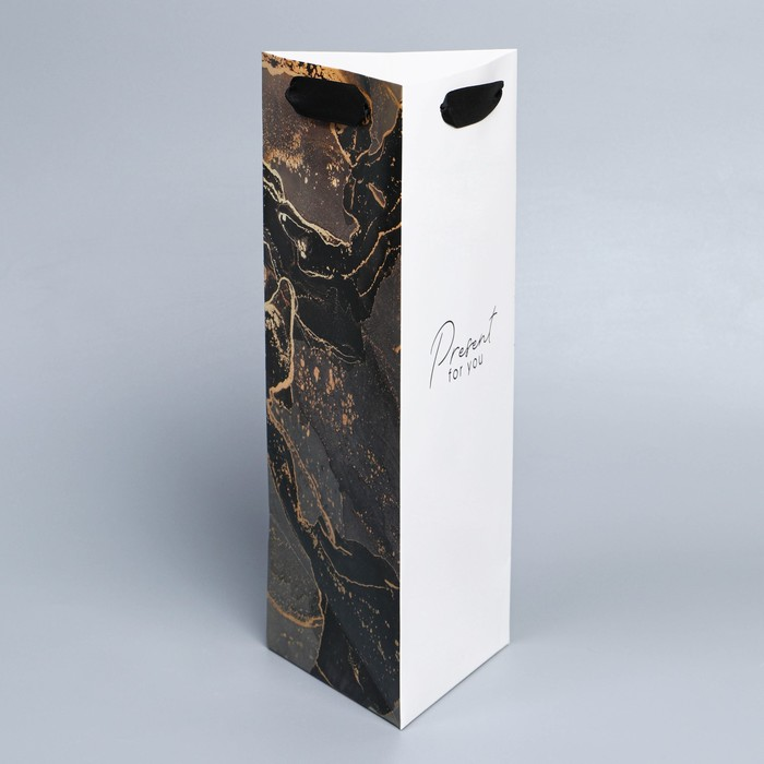 Пакет под бутылку «Present», 13 х 32 х 11,3 см