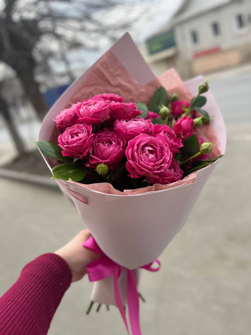 Малиновый мини-комплимент