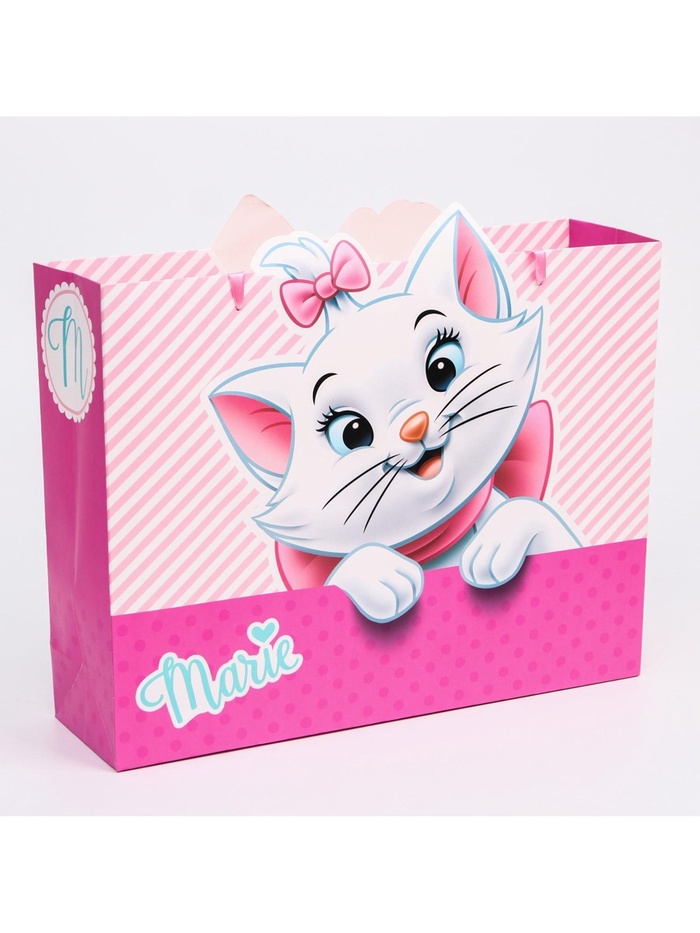 Пакет подарочный «Кошечка», 31×40×11.5 см