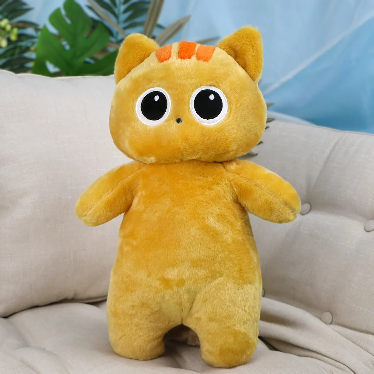 Кот Молчун, 40 см (Персиковый)