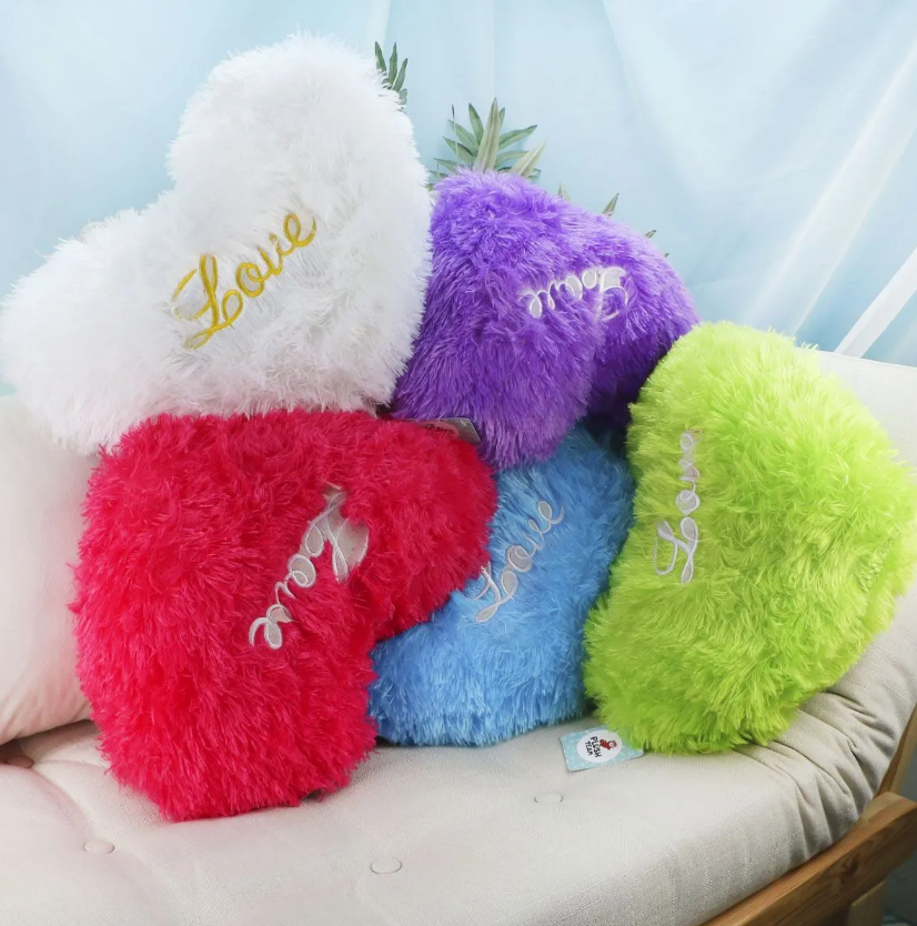 Декоративная подушка Сердце в ассортименте, 35х40 см