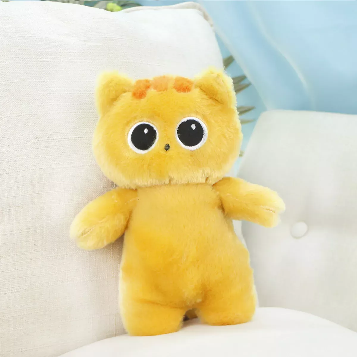 Кот Молчун, 25 см (Персиковый)