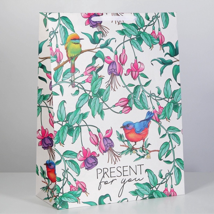 Пакет подарочный, «Present for you», 61×46×20 см