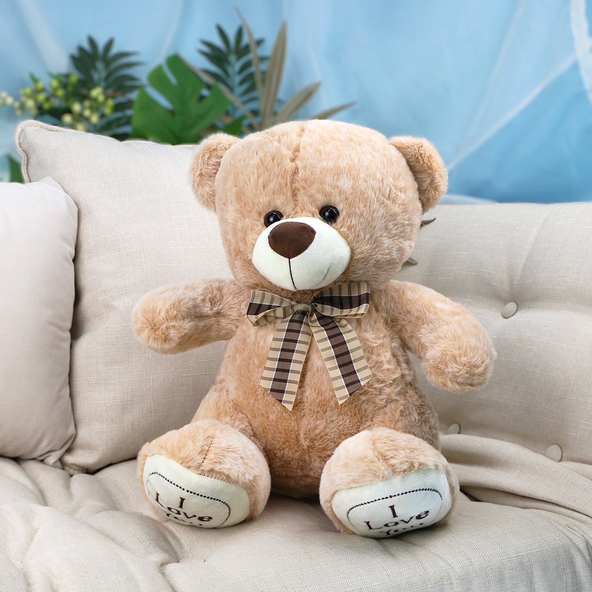 Медведь Крис, 40 см (Бежевый)