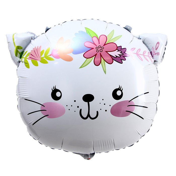 «Милая кошечка» 22" с гелием